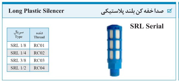 صدا خفه کن بلند پلاستیکی